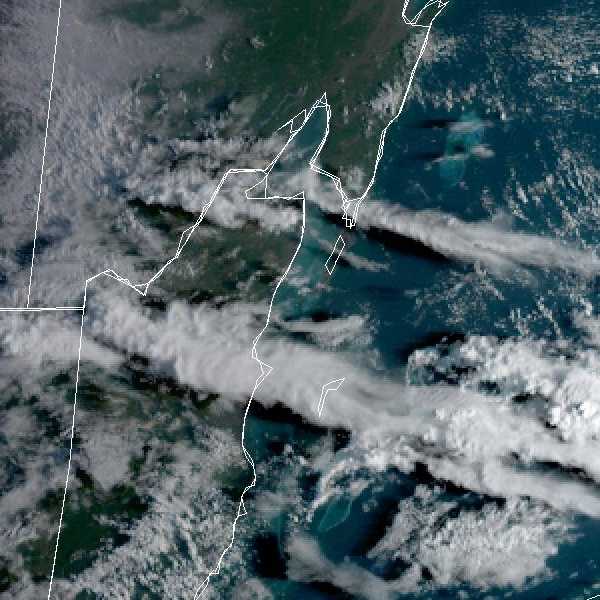 météo tropicale : Image satellite .