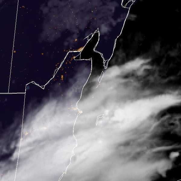 météo tropicale : Image satellite .