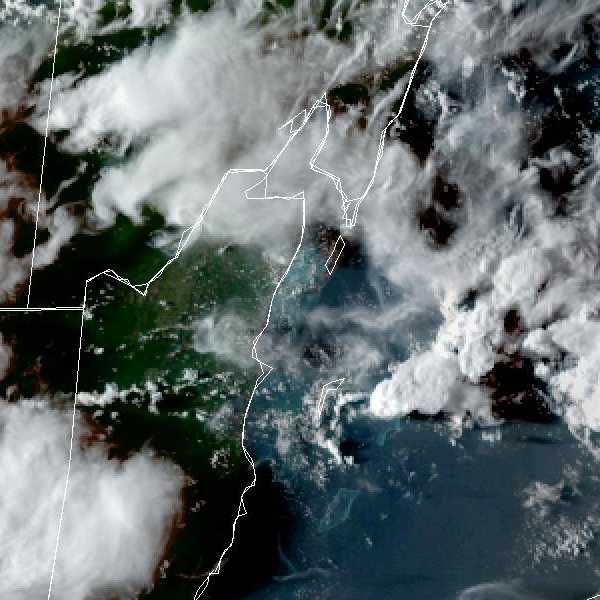 météo tropicale : Image satellite .