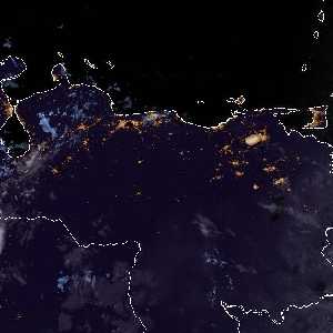 météo tropicale : Image satellite .