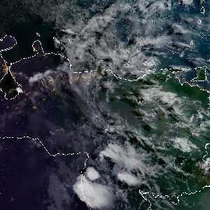 météo tropicale : Image satellite .