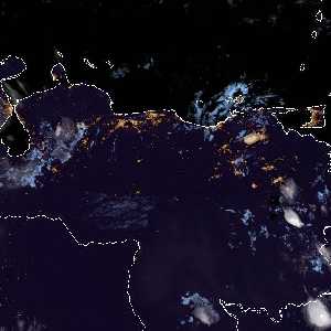 météo tropicale : Image satellite .