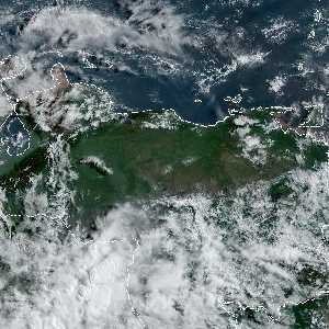 météo tropicale : Image satellite .