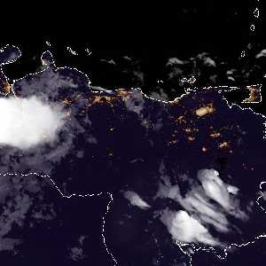 météo tropicale : Image satellite .
