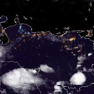 météo tropicale : Image satellite .