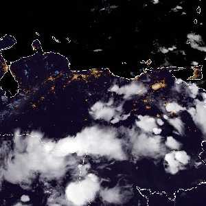 météo tropicale : Image satellite .