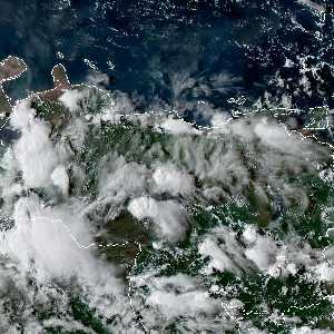 météo tropicale : Image satellite .