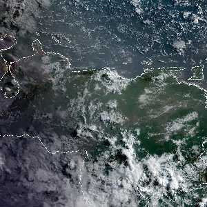 météo tropicale : Image satellite .