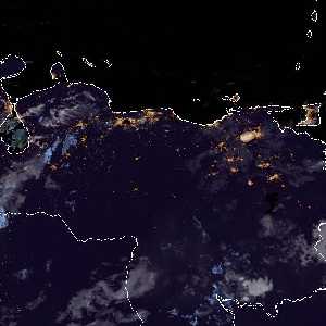 météo tropicale : Image satellite .