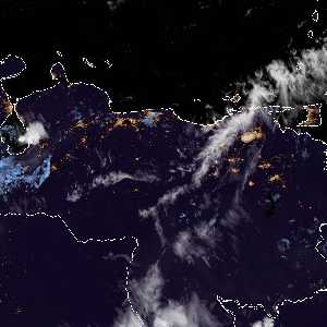météo tropicale : Image satellite .