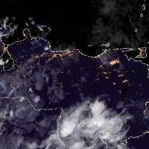 météo tropicale : Image satellite .
