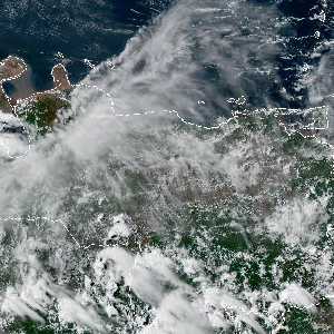 météo tropicale : Image satellite .