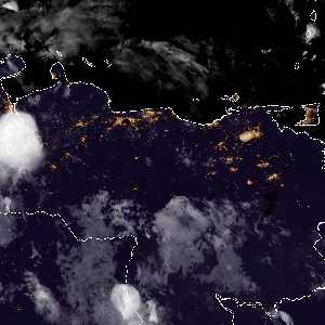 météo tropicale : Image satellite .