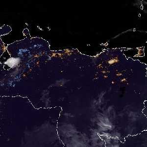 météo tropicale : Image satellite .