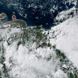 météo tropicale : Image satellite .
