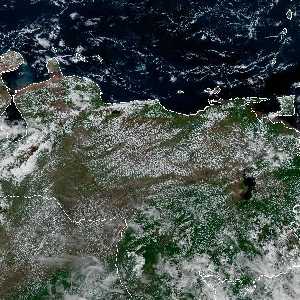 météo tropicale : Image satellite .