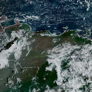 météo tropicale : Image satellite .