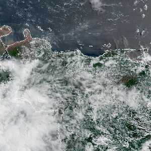 météo tropicale : Image satellite .