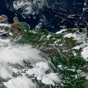 météo tropicale : Image satellite .