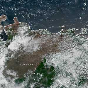météo tropicale : Image satellite .