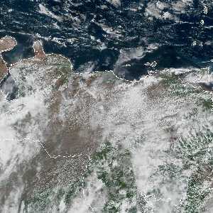 météo tropicale : Image satellite .