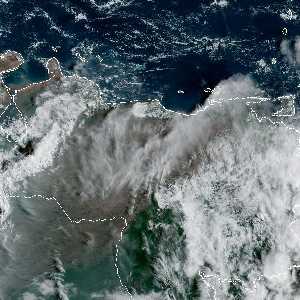 météo tropicale : Image satellite .