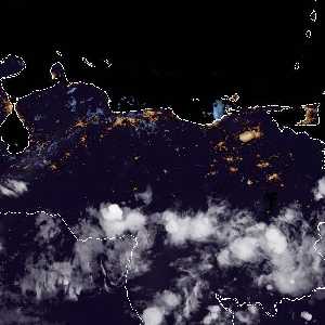 météo tropicale : Image satellite .