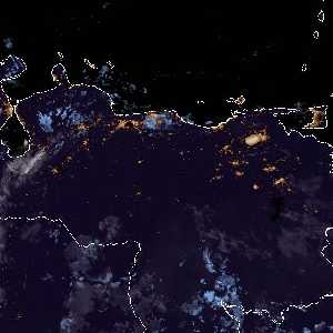 météo tropicale : Image satellite .