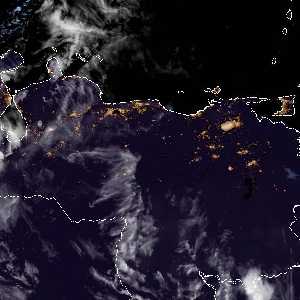 météo tropicale : Image satellite .