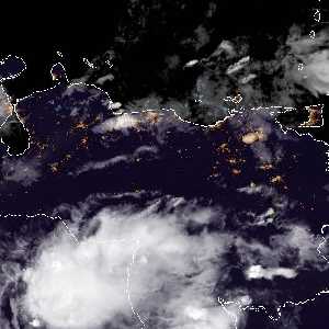 météo tropicale : Image satellite .