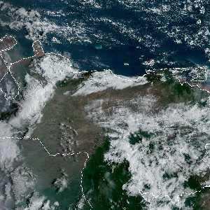 météo tropicale : Image satellite .