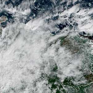 météo tropicale : Image satellite .