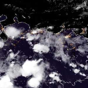 météo tropicale : Image satellite .