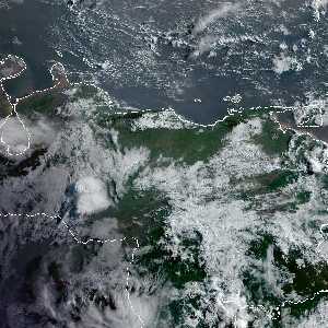 météo tropicale : Image satellite .