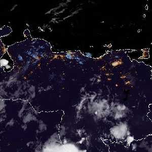 météo tropicale : Image satellite .