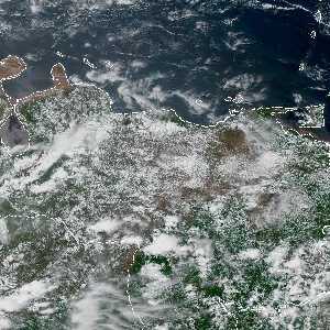 météo tropicale : Image satellite .