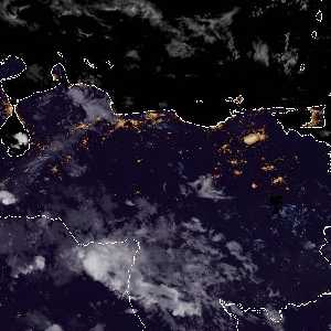 météo tropicale : Image satellite .