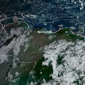 météo tropicale : Image satellite .