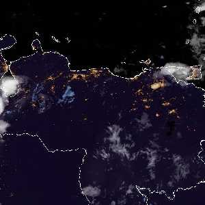météo tropicale : Image satellite .