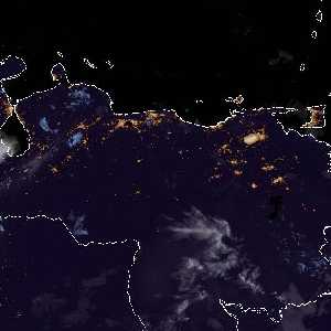 météo tropicale : Image satellite .
