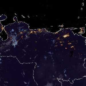 météo tropicale : Image satellite .