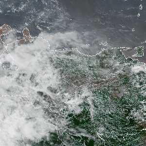 météo tropicale : Image satellite .