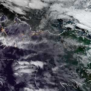 météo tropicale : Image satellite .
