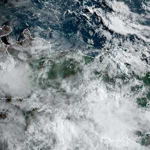 météo tropicale : Image satellite .