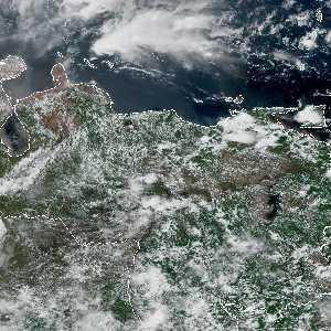 météo tropicale : Image satellite .