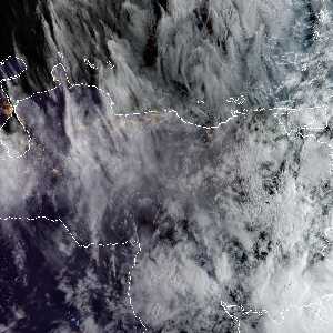 météo tropicale : Image satellite .