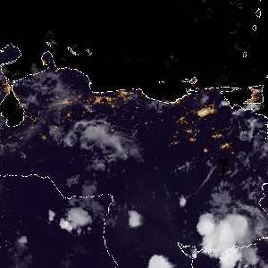 météo tropicale : Image satellite .