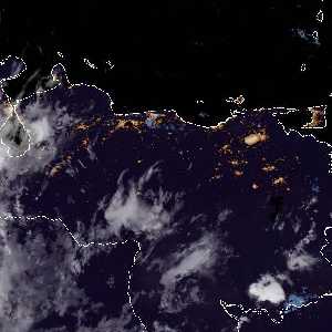 météo tropicale : Image satellite .