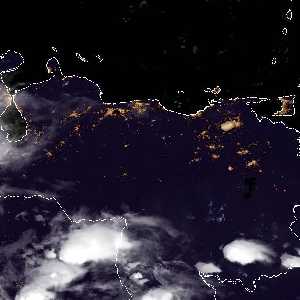météo tropicale : Image satellite .
