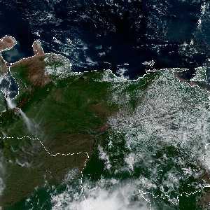 météo tropicale : Image satellite .